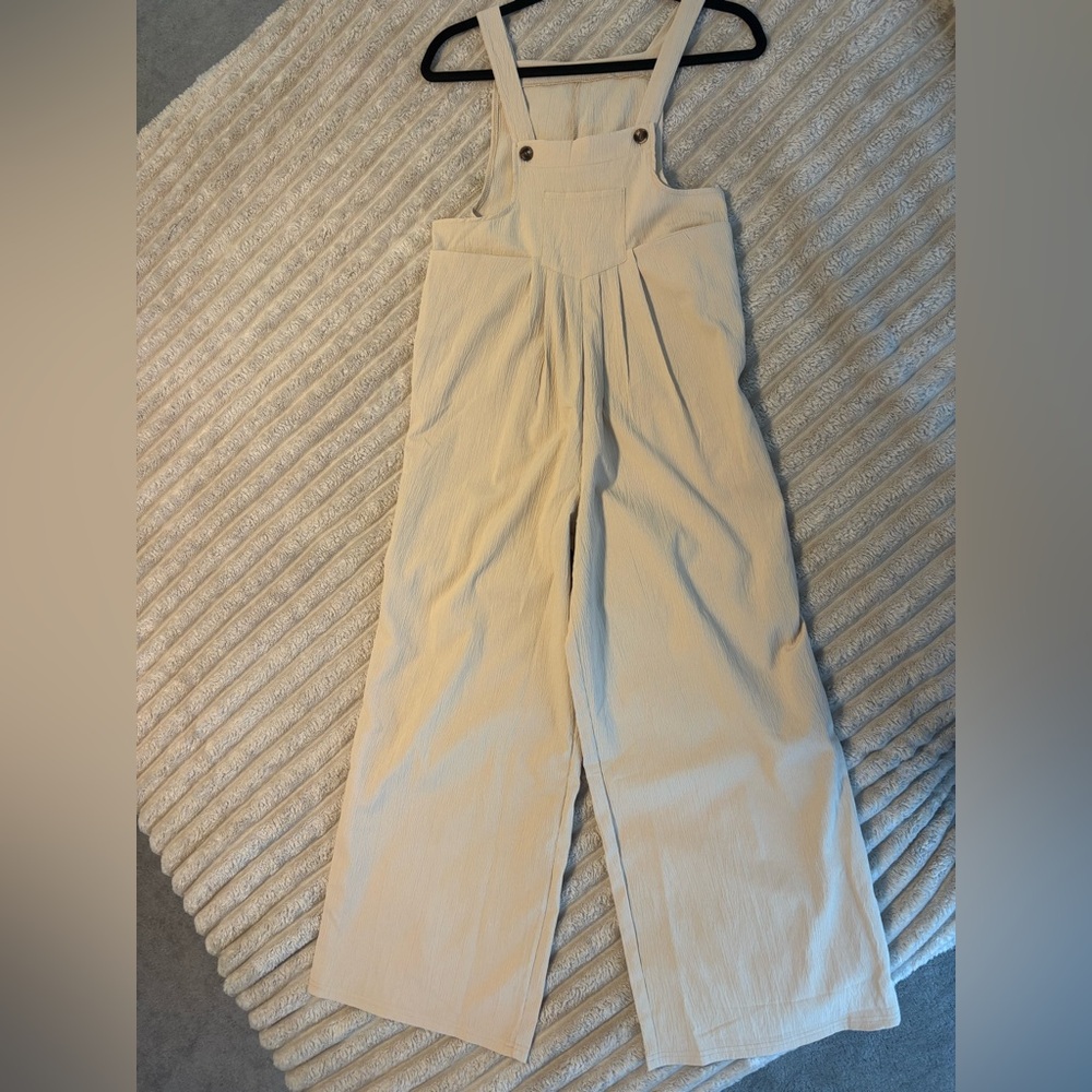 Cream Country Overalls